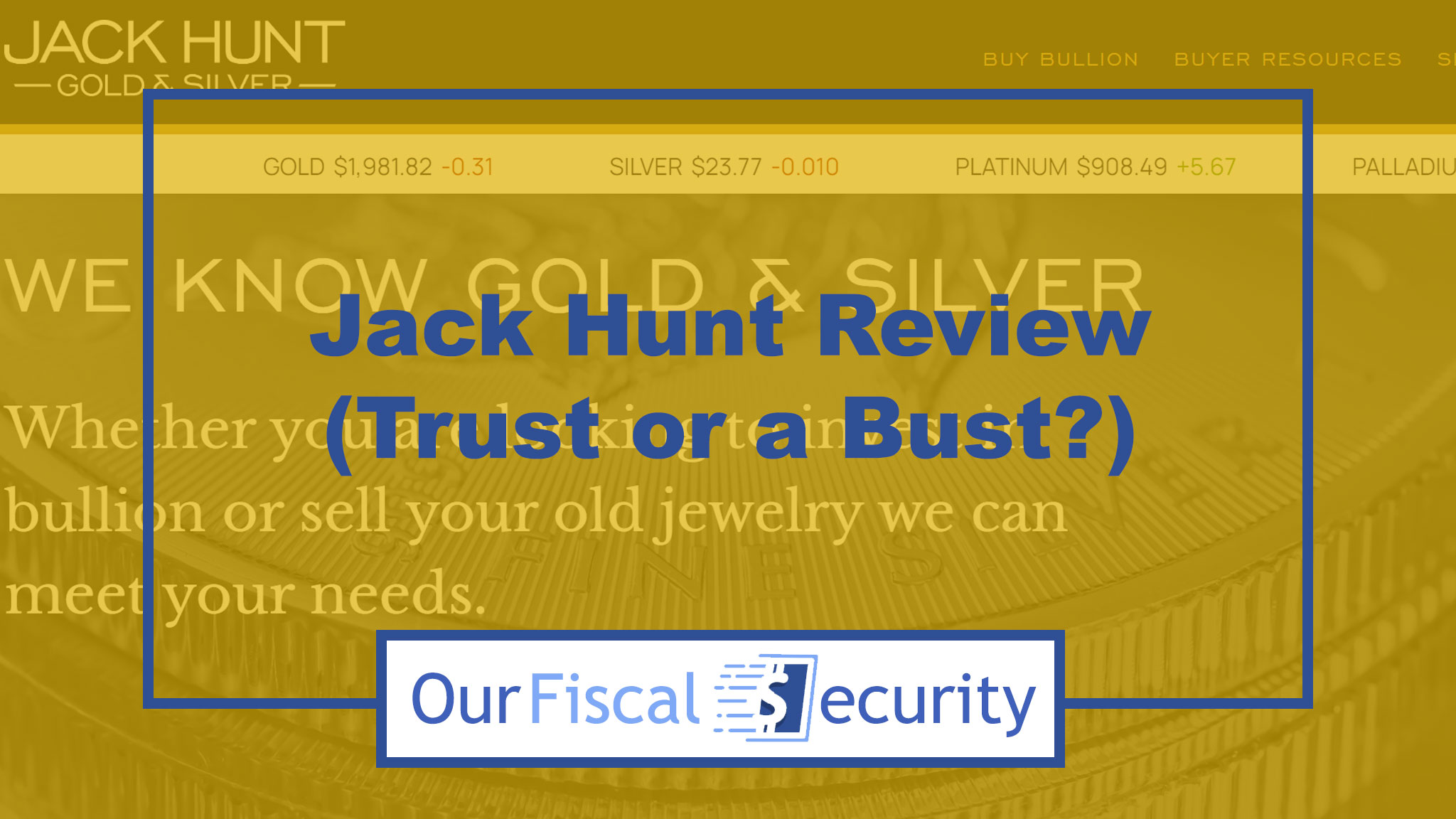 Jack Hunt Review